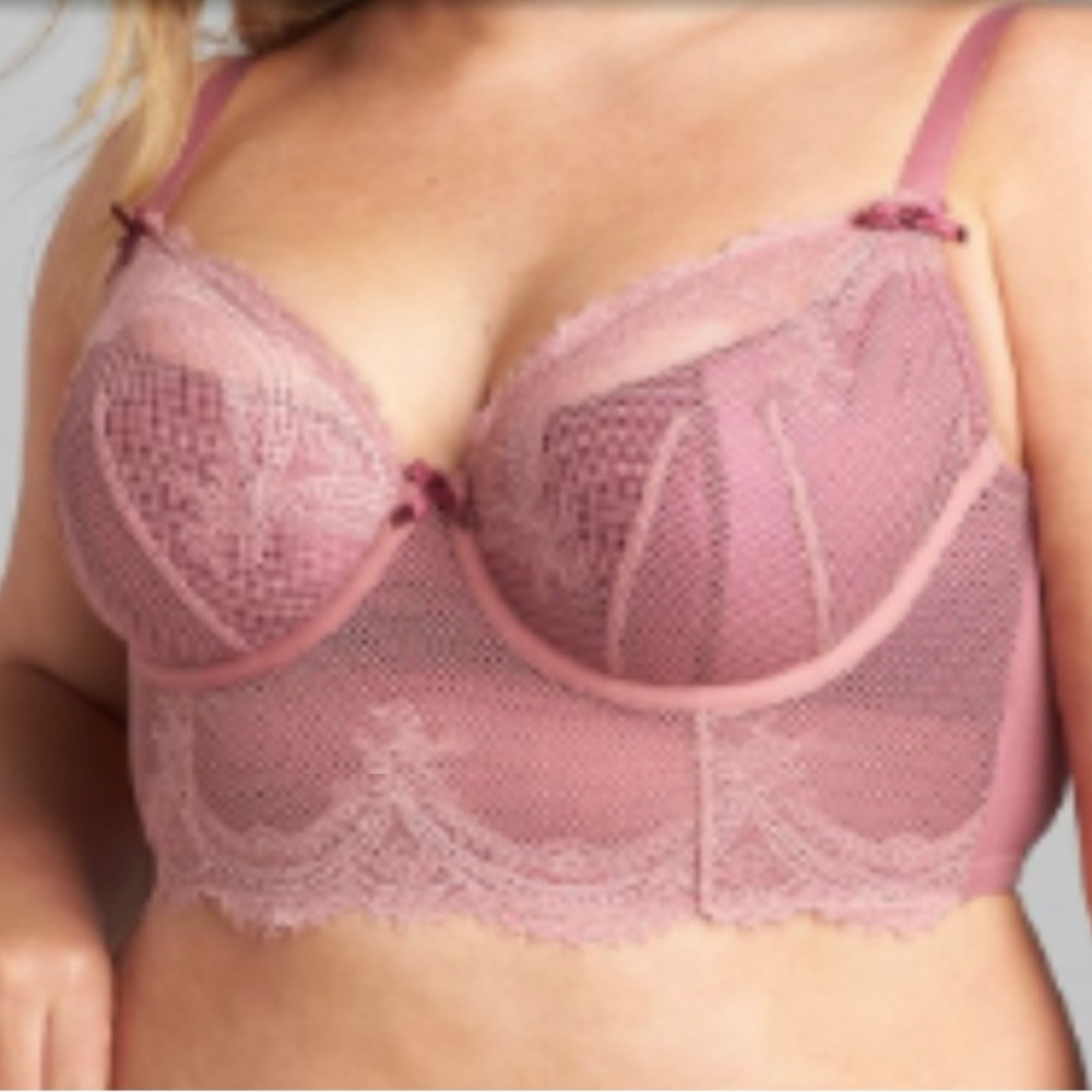 38C French balconette Bra from Cacique EUC